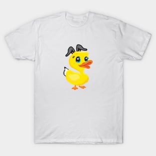 Cute Easter Bunny Duck T-Shirt